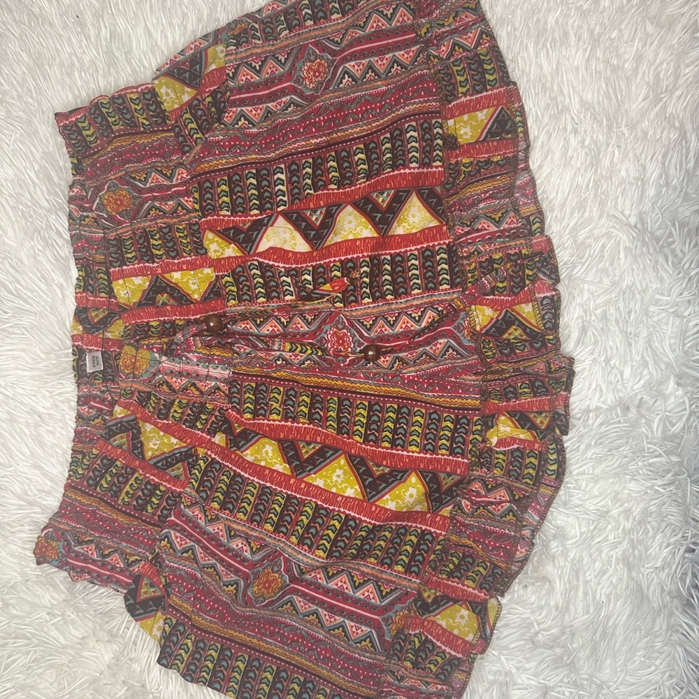 Junglee Billee Colorful Patterned Women's Shorts